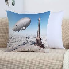 Fundas de Almohada Paris Decor - 2 Piezas